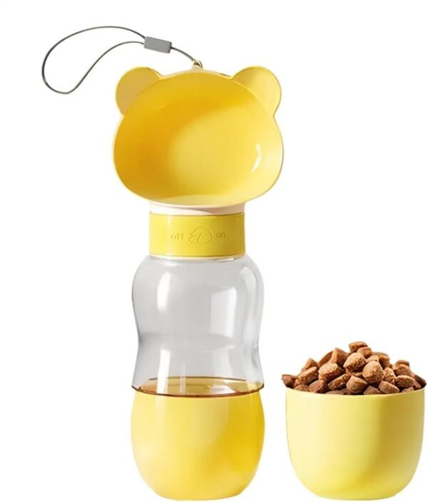 Pet bottle and bowl for travel