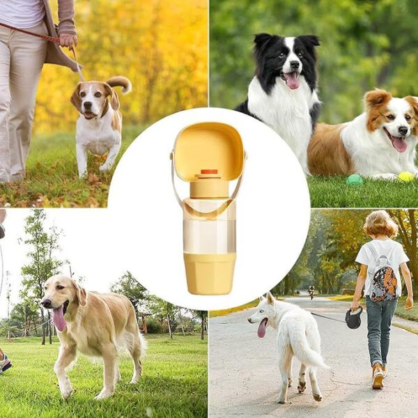 Pet bottle and bowl for travel