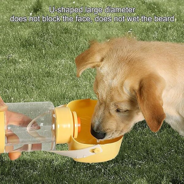 Pet bottle and bowl for travel