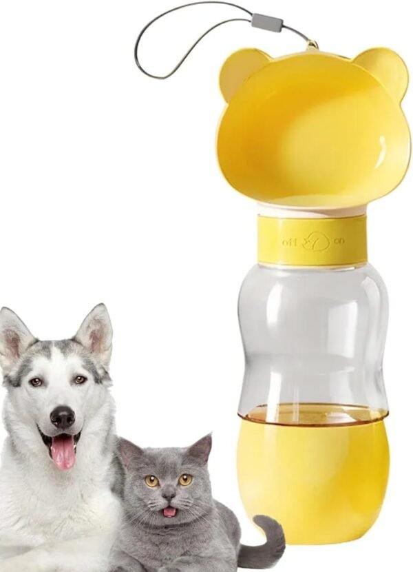 Pet bottle and bowl for travel