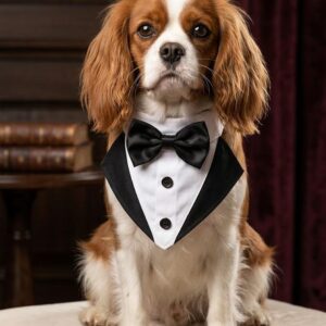 Tuxedo Bandana - Stylish Petzmannia Bandanas - Made in India