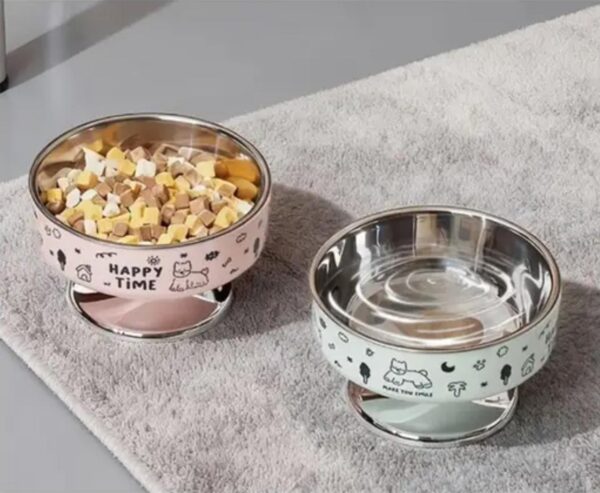 Smiley Bowl for Cats and Small Dogs