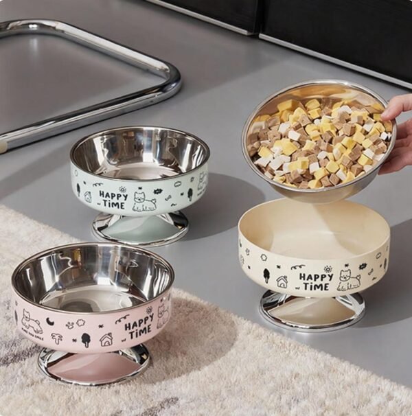 Smiley Bowl for Cats and Small Dogs