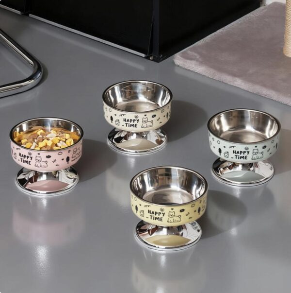 Smiley Bowl for Cats and Small Dogs