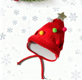 Christmas Tree Pet Hat