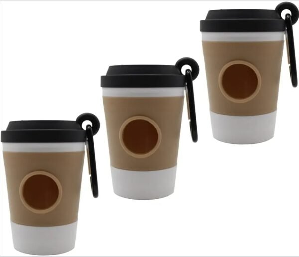 Coffee Cup Poop Bag Dispenser