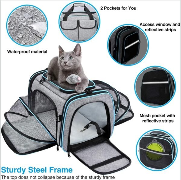 Expandable Airline-Approved Pet Carrier