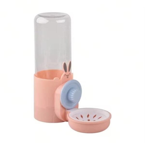 Hanging Cage Water Bottle & Food Bowl for Rabbits