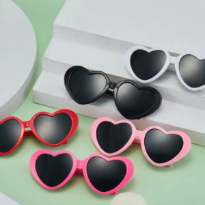 Heart-Shaped Pet Sunglasses
