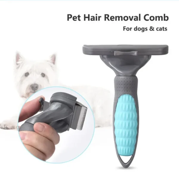 Pet Deshedding & Dematting Rake