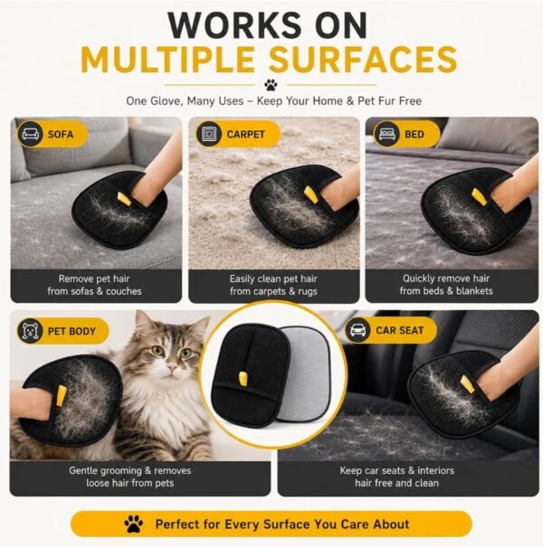 Pet Hair Remover Glove