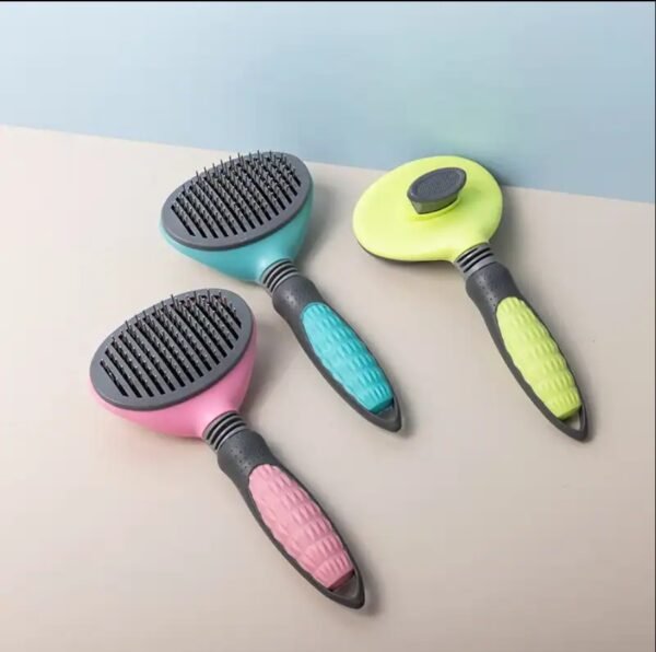 Self-Cleaning Pet Slicker Brush