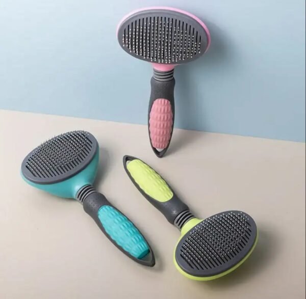 Self-Cleaning Pet Slicker Brush